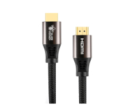 Kabel i złączka SILVER MONKEY Kabel HDMI 2.1 w oplocie 2m HD-020SM2-1
